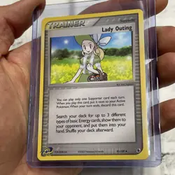 Pokemon EX Ruby & Sapphire 83/109 Lady Outing Card Vintage Uncommon Card NM/MT - Image 2