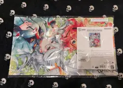 Gundam Card Game Official Playmat & Card Set Sulleta & Miorine EVX02 NEW English - Image 4