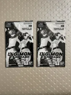 Bandai NYCC Digimon Story Time Stranger Card Game Promo Pack - Two (2) Packs - Image 1