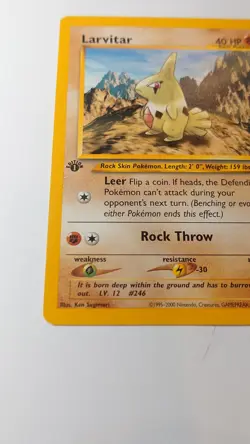 Pokemon Card - Larvitar Neo Destiny 1st Edition 70/105 Common Vintage WOTC - Image 5