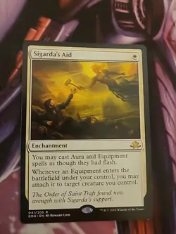 Mtg Sigarda's Aid Eldritch Moon Regular - Image 1