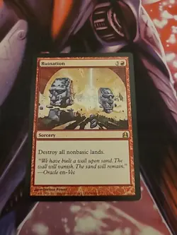 Mtg Ruination Commander Regular - Image 1