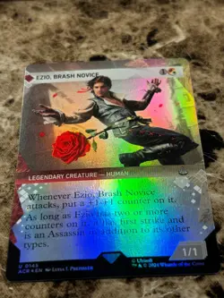 EZIO, BRASH NOVICE Magic MTG Assassin's Creed Showcase Foil - Image 1
