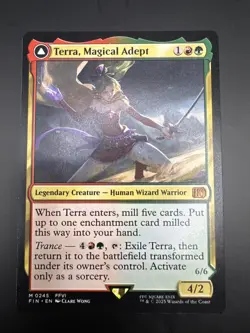 Terra, Magical Adept Final Fantasy MTG Regular NM - Image 1