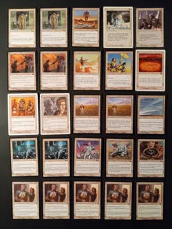 Lot of 50 Vintage White MTG Magic the Gathering Disenchant Silent Attendant HP - Image 3