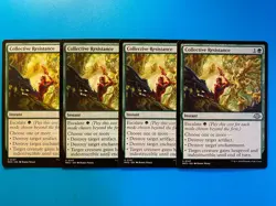 MTG 4x Collective Resistance # 147 Modern Horizons 3 Magic the Gathering x4 NM - Image 1