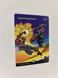 Goblin Bombardment Borderless Regular MTG: Marvel’s Spider-Man Magic 0023 - Image 3