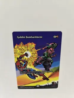 Goblin Bombardment Borderless Regular MTG: Marvel’s Spider-Man Magic 0023 - Image 5