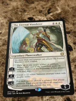 THE ETERNAL WANDERER Magic MTG Phyrexia All Will Be One - Image 1