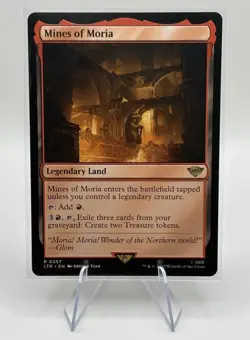Mines of Moria - The Lord of the Rings (LTR) - MTG Rare #257 | Regular Card - Image 2