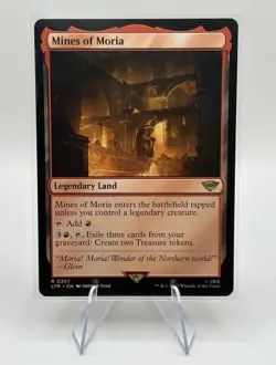 Mines of Moria - The Lord of the Rings (LTR) - MTG Rare #257 | Regular Card - Image 3