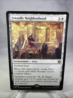Friendly Neighborhood - SPM 0008 - NM/M - MTG Magic R EN - Image 1