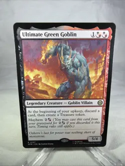 MTG Spider-Man R Ultimate Green Goblin #0157 - Image 1