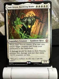 Anti-Venom Horrifying Healer Marvel's Spider-Man Regular NM MTG #0001 - Image 1