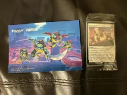 TMNT Unbreakable Formation NYCC 2025 Promo MTG Magic The Gathering Ninja Turtles - Image 1