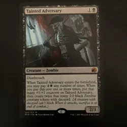 1x Tainted Adversary Extended Art MTG Magic - Image 1