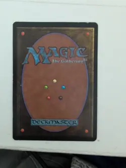 MTG MAGIC THE GATHERING CARD ORIGINAL ENGLISH BETA CRIMPED POWER SINK MISPRINT - Image 2