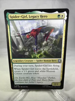 MTG - Spider-Girl, Legacy Hero - Marvel's Spider-Man NM/M Condition - Image 1