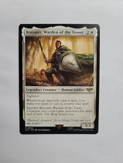 MTG - Boromir, Warden of the Tower LTR Regular Rare #0004 - Image 1