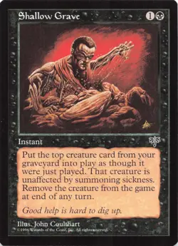 MTG - Shallow Grave - Mirage - Image 1