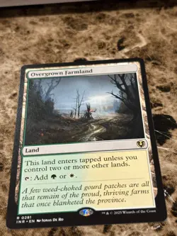 OVERGROWN FARMLAND Magic MTG Innistrad Remastered - Image 1