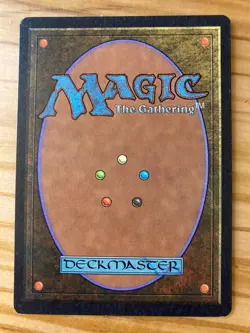 Magic the Gathering MTG Arabian Nights Fishliver Oil Dark MP (Beta Bob) - Image 2