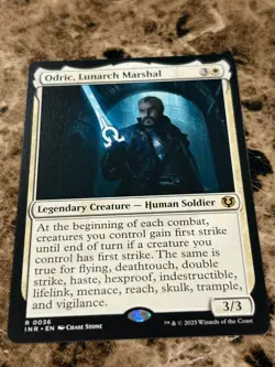 ODRIC, LUNARCH MARSHAL Magic MTG Innistrad Remastered Retro - Image 1