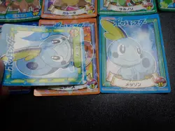Pokemon Card Marumiya Holo Sticker x15 Arceus Garchomp Pikachu Altaria etc #4848 - Image 2