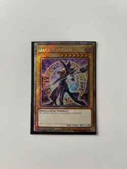 Yugioh Dark Magician 8th Art (Platinum Secret Rare) RA04-EN106 1st Edition NM - Image 1