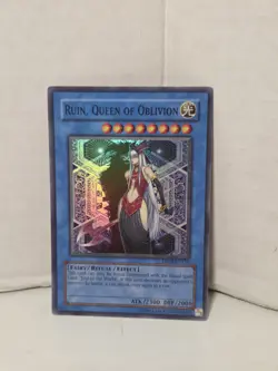 Yugioh Super Rare Ruin Queen Of Oblivion DR04-EN154 - Image 2