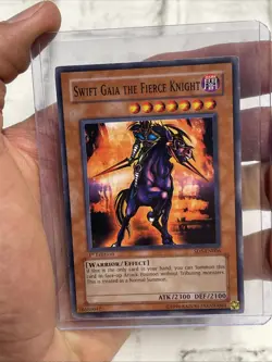 Swift Gaia the Fierce Knight - SD5-EN006 1st Edition - YuGiOh-LP Yu-Gi-Oh! Card - Image 1