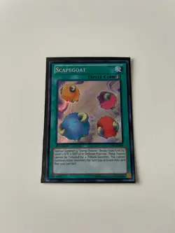 Yugioh Scapegoat (Secret Rare) LCJW-EN066 1st Edition NM - Image 1