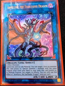 YUGIOH ~ ARMILLYRE the STARLEADER DRAGON ~ 1ST EDITION ULTRA RARE ~ DUOV-EN029 - Image 1