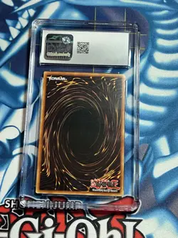 Yugioh CGC 10 MAX FADED WAVY PRINT Mystical Elf LOB-062 1st Edition SR ERROR - Image 2