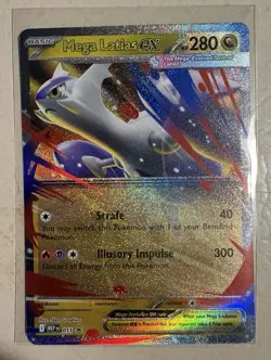 NM Mega Matias Ex 011 MEP EN BLACK STAR PROMO 2025CARD Possible 10! Pokemon TCG - Image 2