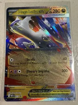 NM Mega Matias Ex 011 MEP EN BLACK STAR PROMO 2025CARD Possible 10! Pokemon TCG - Image 3