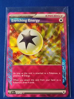 Enriching Energy 191/191 Ace Spec Rare Surging Sparks Pokemon Card - Image 1