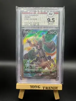Pokemon PTCG S-Chinese Card CS4bC 133 Trevenant V SR Holo Grade 9.5 - Image 1