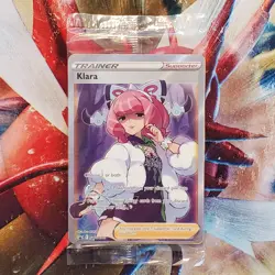 Klara - Full Art Trainer Promo - New & Sealed - Pokemon Card - Lot #182 - Image 1