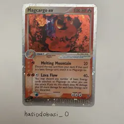 Magcargo 95/97 Ex Dragon Ultra Reverse Holo Pokemon Card MP - Image 1