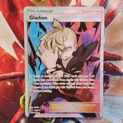 Gladion - Full Art Trainer - 109/111 - Pokemon Card - Lot #181 - Image 3