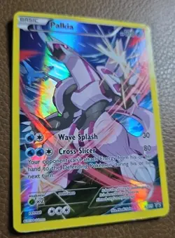 Pokemon TCG Palkia XY75 Full Art Holo Card EX Black Star Promo NM - Image 2