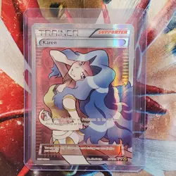 Karen - Full Art Trainer - XY177a Promo - Pokemon Card - Lot #180 - Image 1
