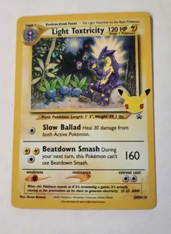 Pokemon Light Toxtricity SWSH137 SWSH: Sword & Shield Promo Cards Holo (LP) - Image 1