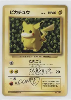 Ivy Pikachu (How to Play Pokemon Cards Non-Glossy) Japanese Unnumbered 1996 - Image 1