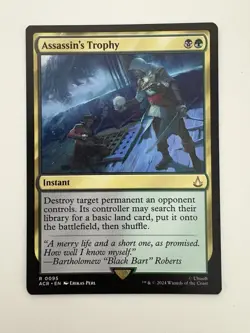 Assassin’s Trophy MTG Magic the Gathering Card NM Near Mint ACR - Image 1