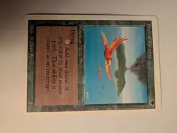 Magic the Gathering 1994 Revised Birds of Paradise Green Creature Card LP - Image 1