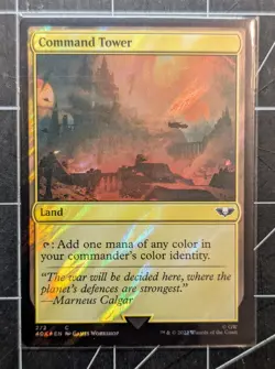 Command Tower (Surge Foil) 272 Universes Beyond: Warhammer 40,000 NM - Image 1