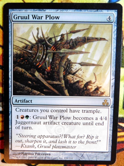 Gruul War Plow - Regular - NM Excellent condition - Guildpact - Image 1