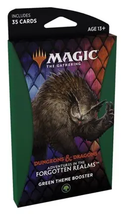 MTG Adventures in the Forgotten Realms - Theme Booster [Green] - Image 1